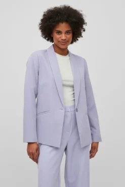 Blazer de manga larga corte clásico
