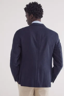 Blazer lino-algodón