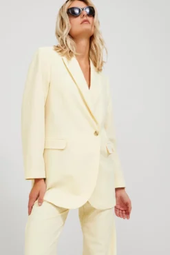 Blazer regular doble botonadura