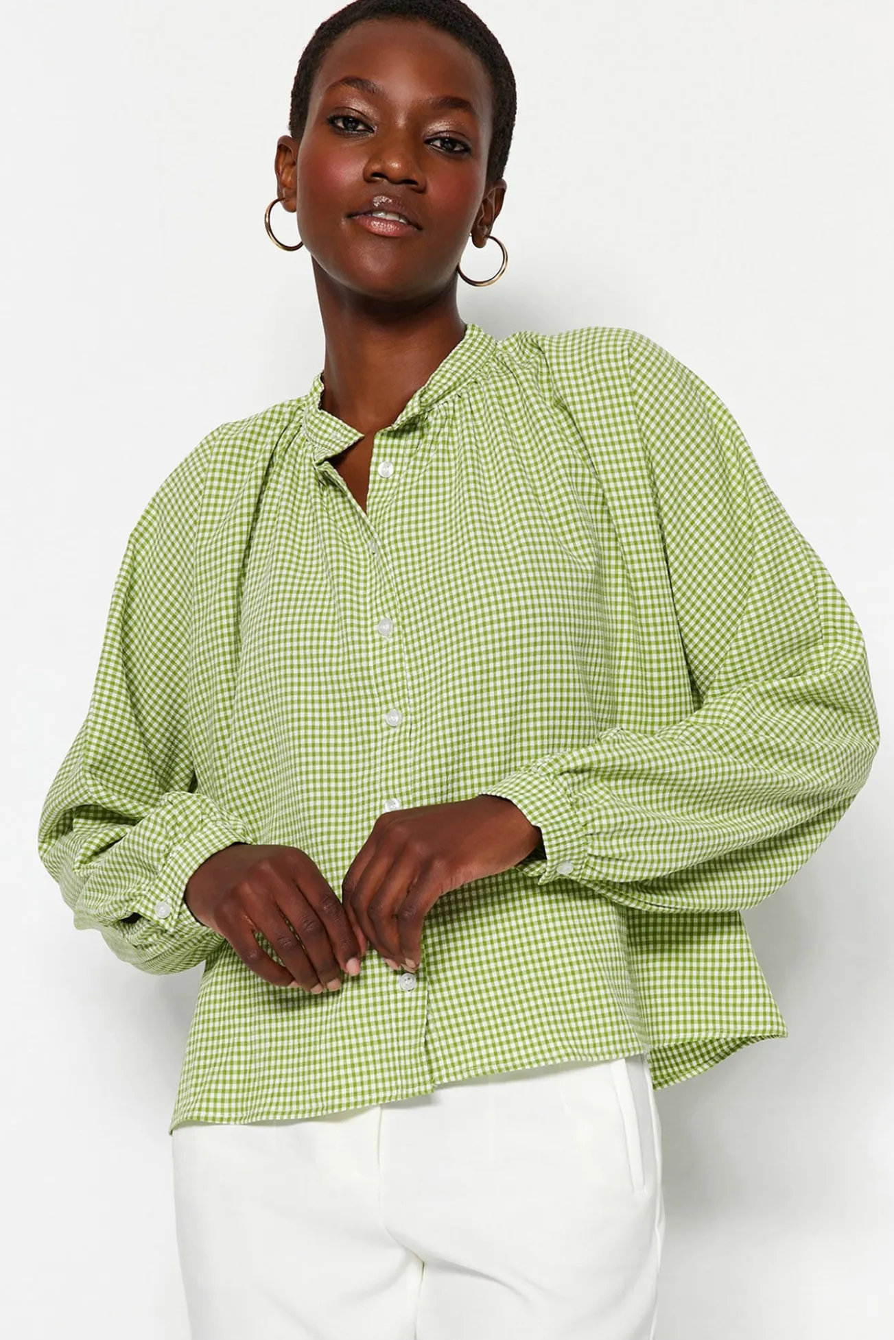 Blusa abotonada