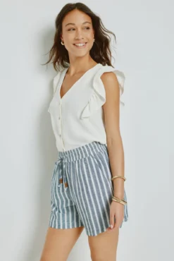 Blusa con volantes