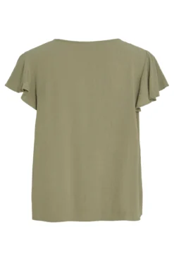 Blusa cuello escote