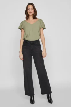 Blusa cuello escote