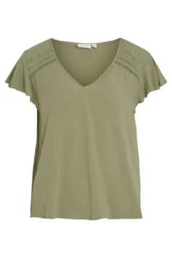 Blusa cuello escote