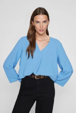 Blusa de manga media
