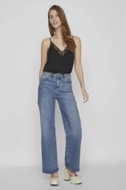 Blusa de tirantes ajustables fluida