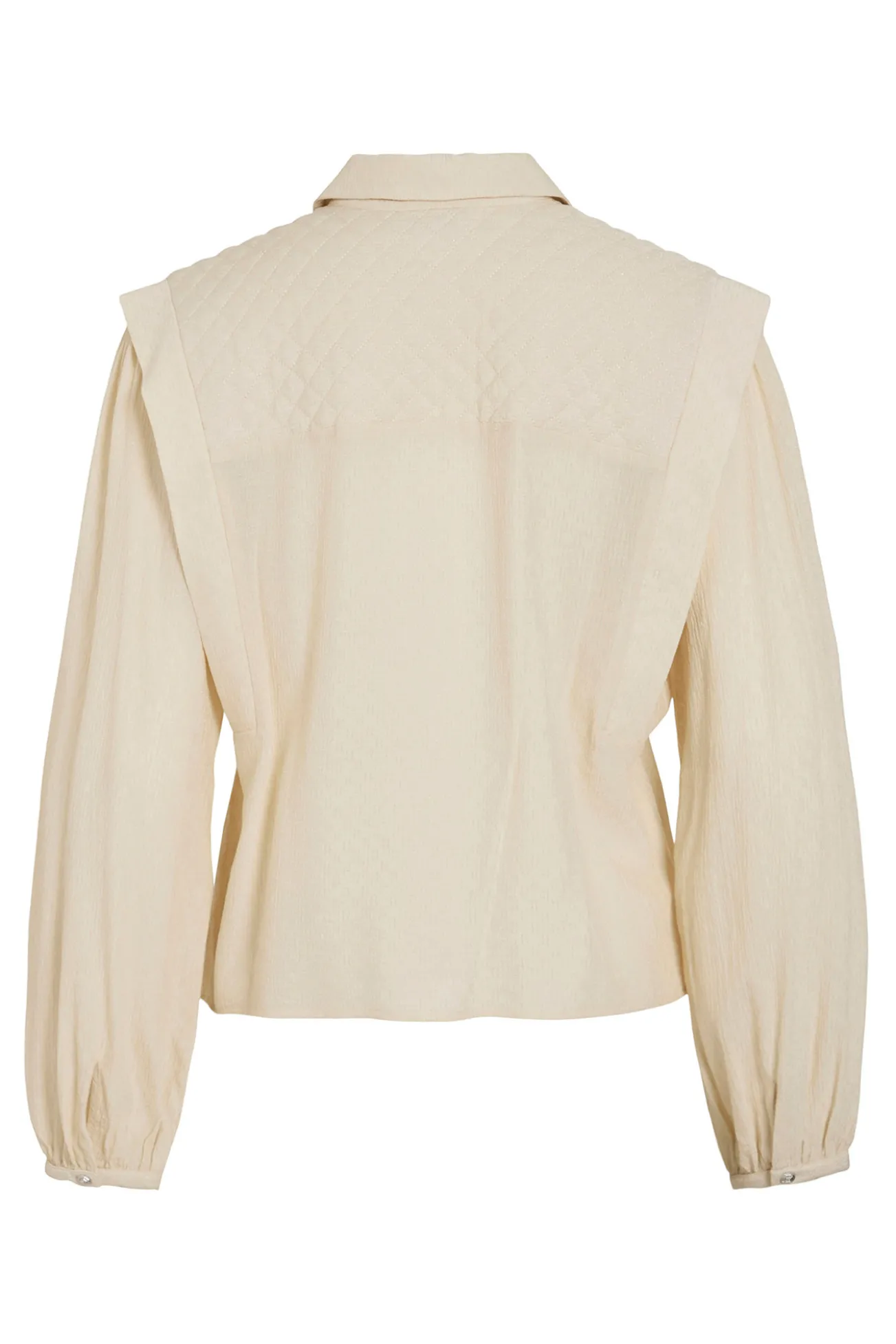 Blusa de viscosa con detalles lúrex