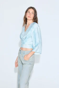 Blusa estampada lazada