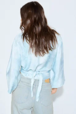 Blusa estampada lazada