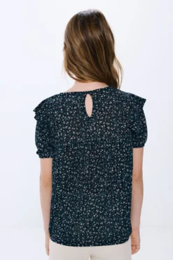 Blusa flores niña