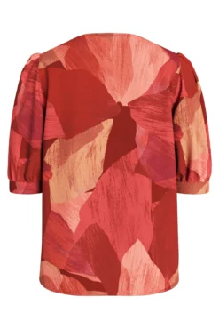 Blusa manga 2/4 con viscosa