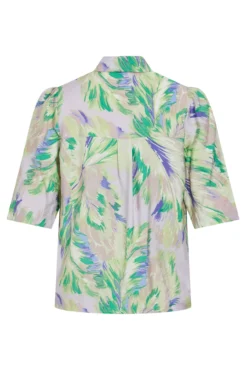 Blusa manga 2/4 con viscosa