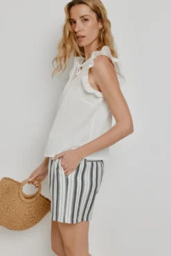 Blusa manga corta