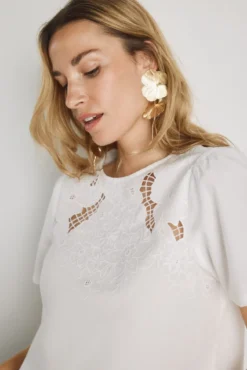 Blusa manga corta