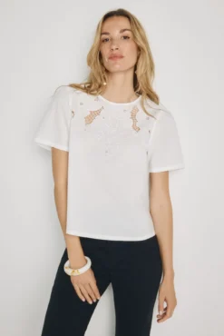 Blusa manga corta