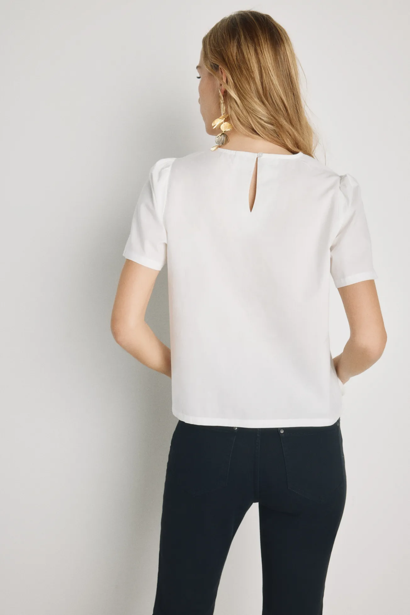 Blusa manga corta