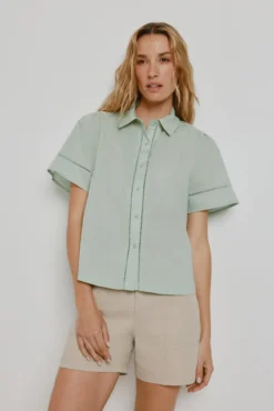 Blusa manga corta