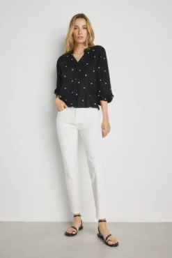 Blusa manga larga