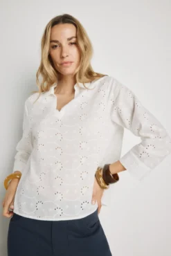 Blusa manga larga