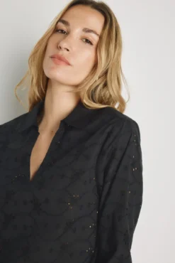 Blusa manga larga