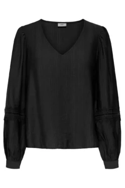 Blusa manga larga