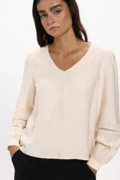 Blusa manga larga