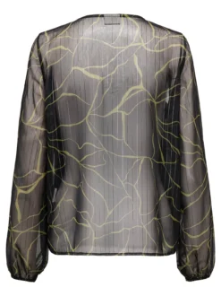 Blusa manga larga lurex
