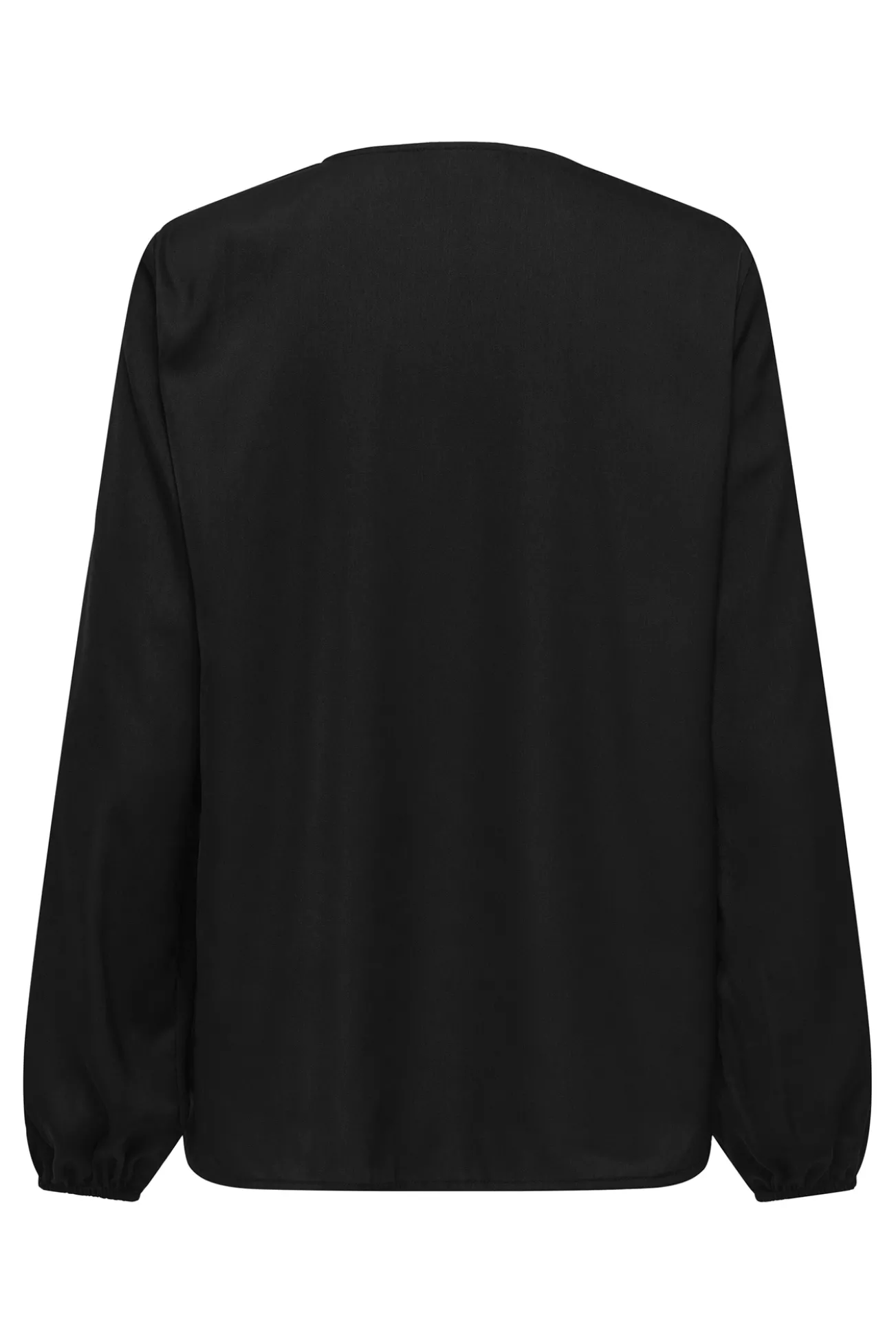 Blusa manga larga puño elástico