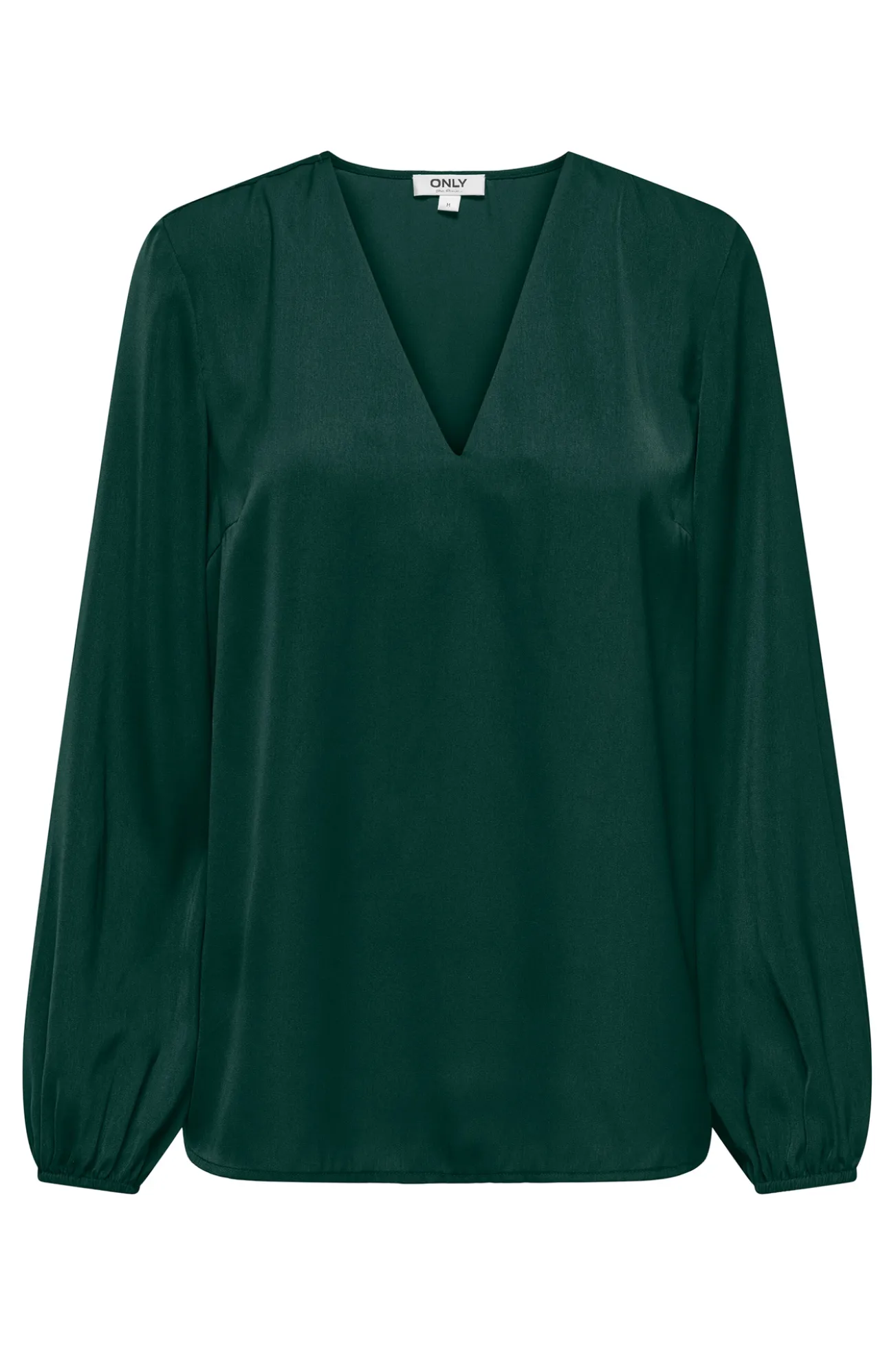Blusa manga larga puño elástico