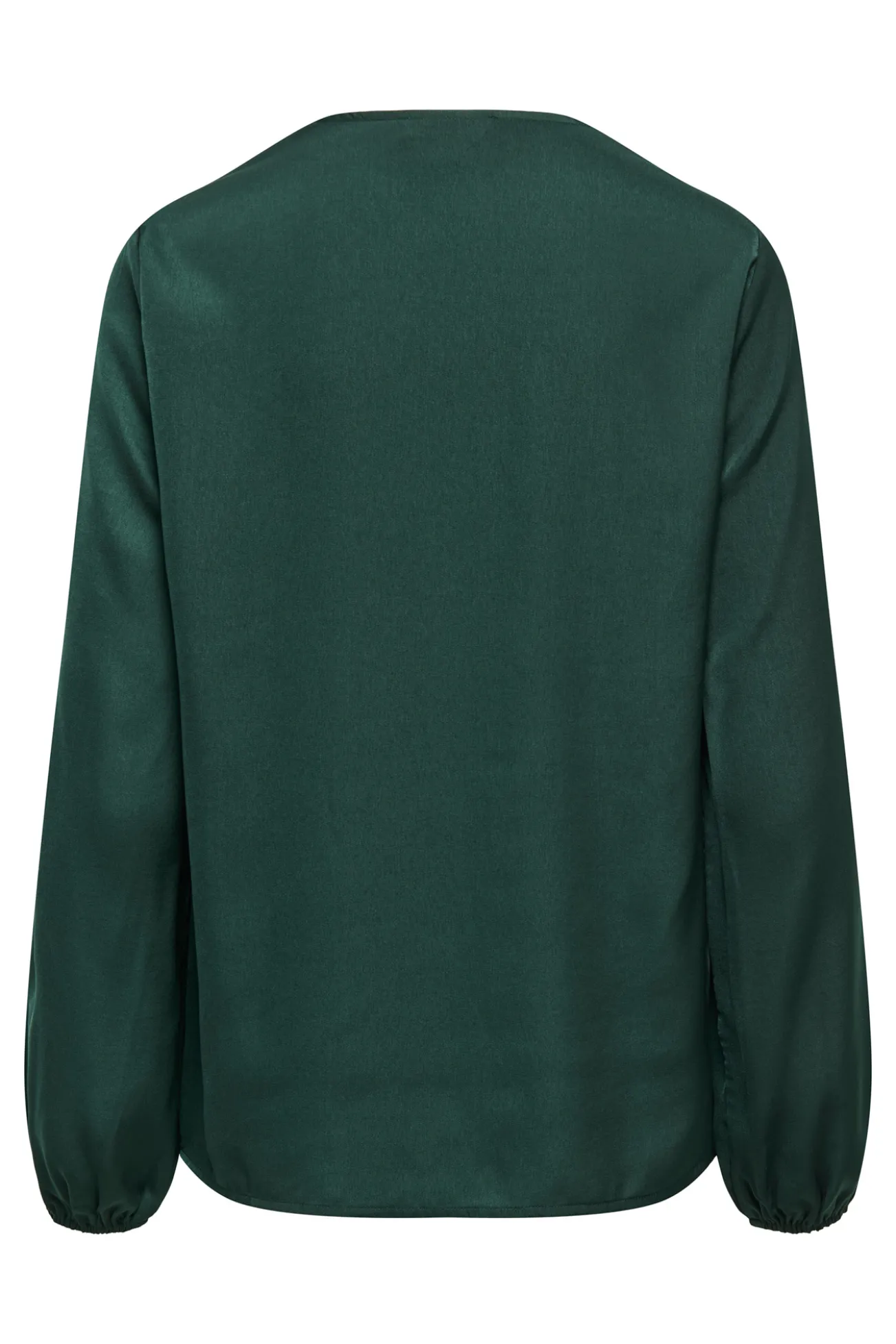 Blusa manga larga puño elástico