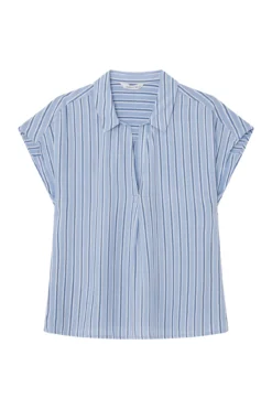 Blusa polera estampada