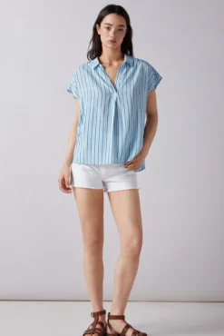 Blusa polera estampada
