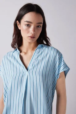 Blusa polera estampada