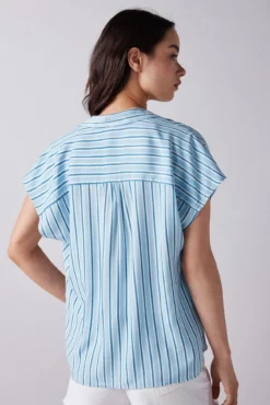 Blusa polera estampada