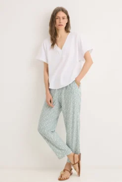 Blusa puntilla entredoses