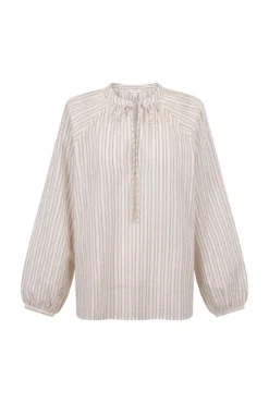 Blusa rayas cordon