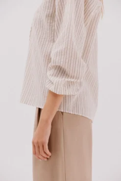Blusa rayas cordon