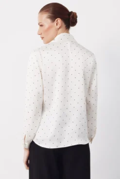 Blusa satinada lazada
