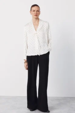 Blusa satinada lazada