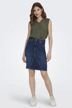 Blusa sin mangas