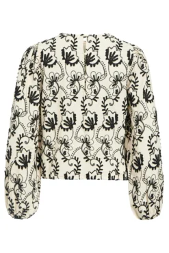 Blusa tejido bordado