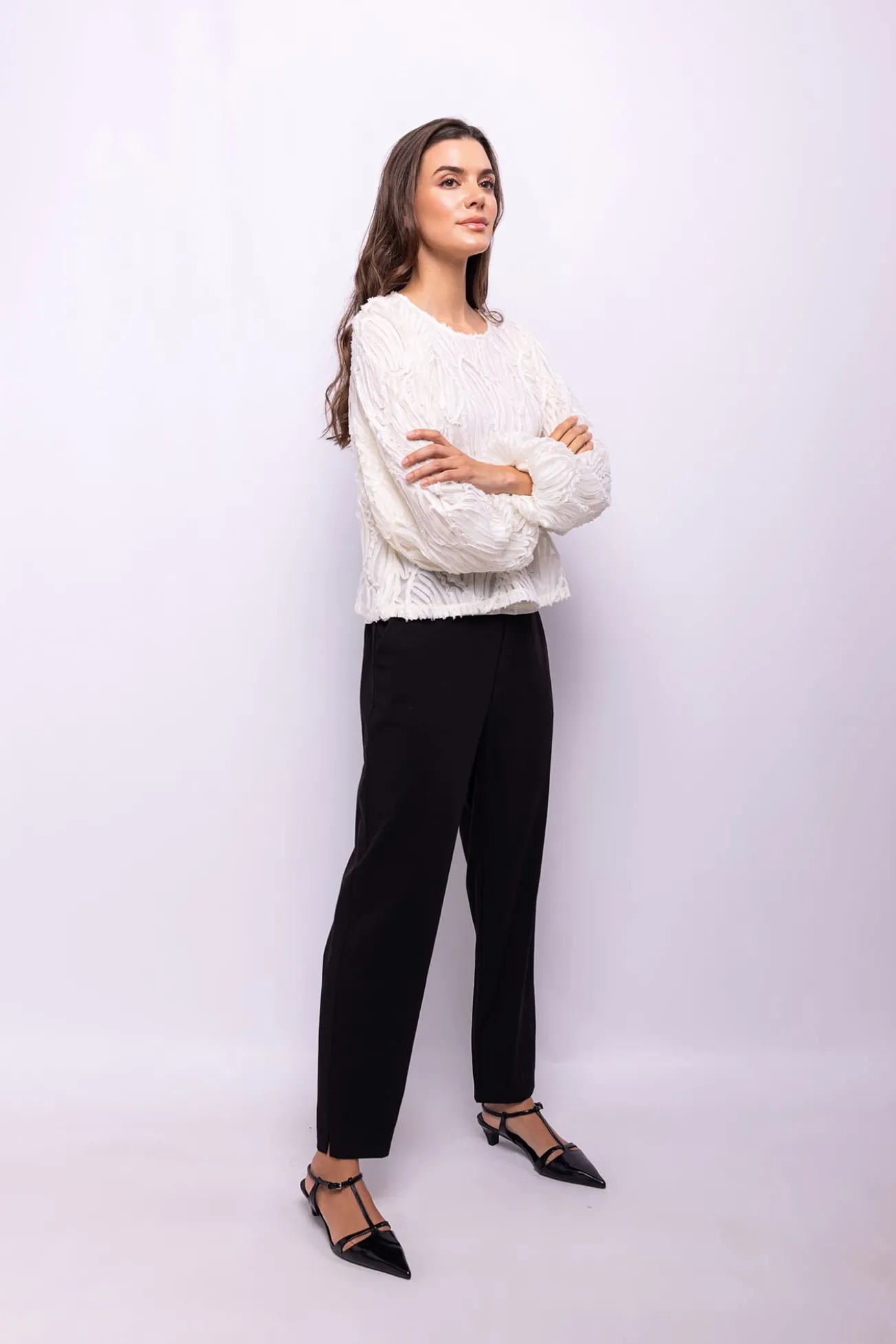 Blusa tejido textura
