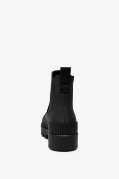 Botines chelsea de polipiel con suela track
