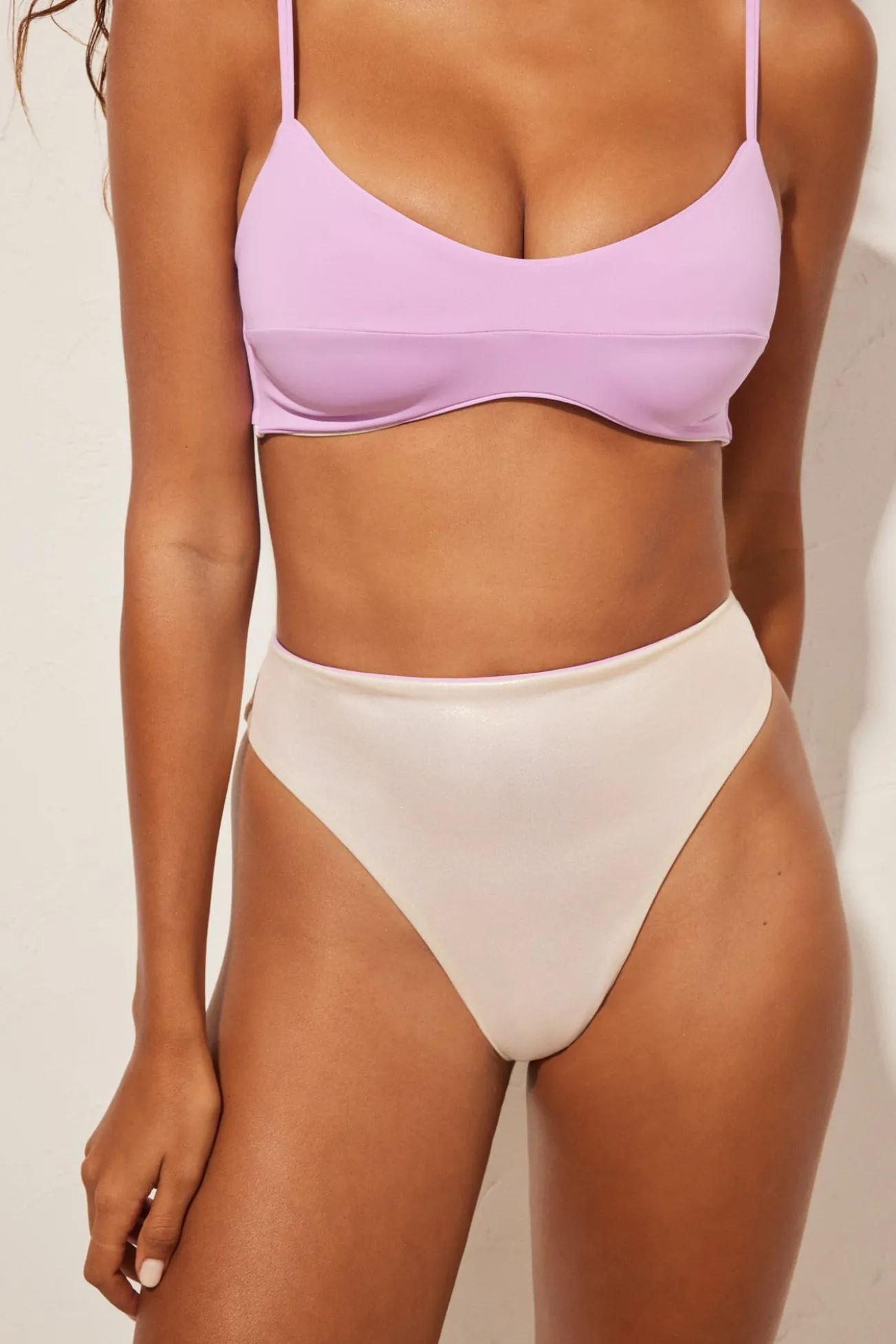 Braga bikini alta reversible