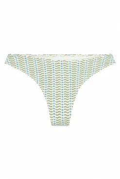 Braga bikini brasileña estampado geométrico