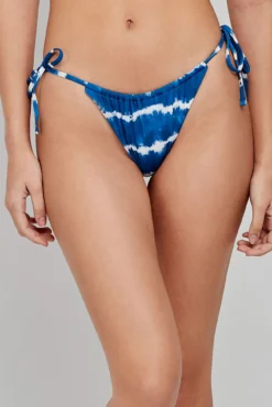 Braga bikini brasileña estampado tie-dye