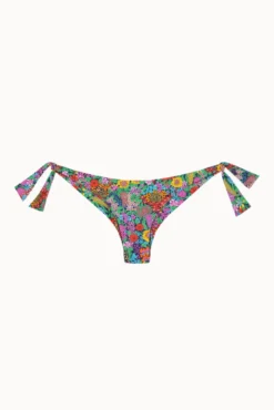 Braga bikini brasileña lazo floral