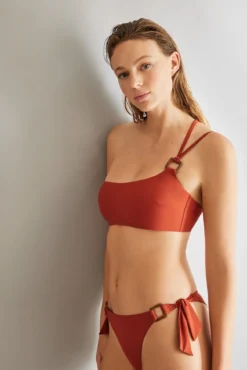 Braga bikini brasileña naranja