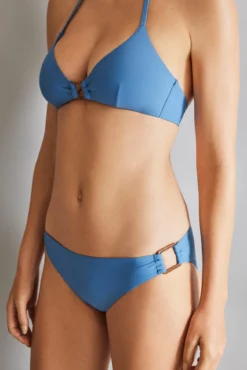 Braga bikini clásica azul