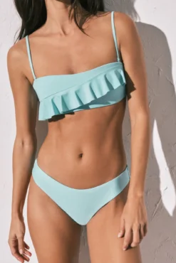 Braga bikini clásica azul